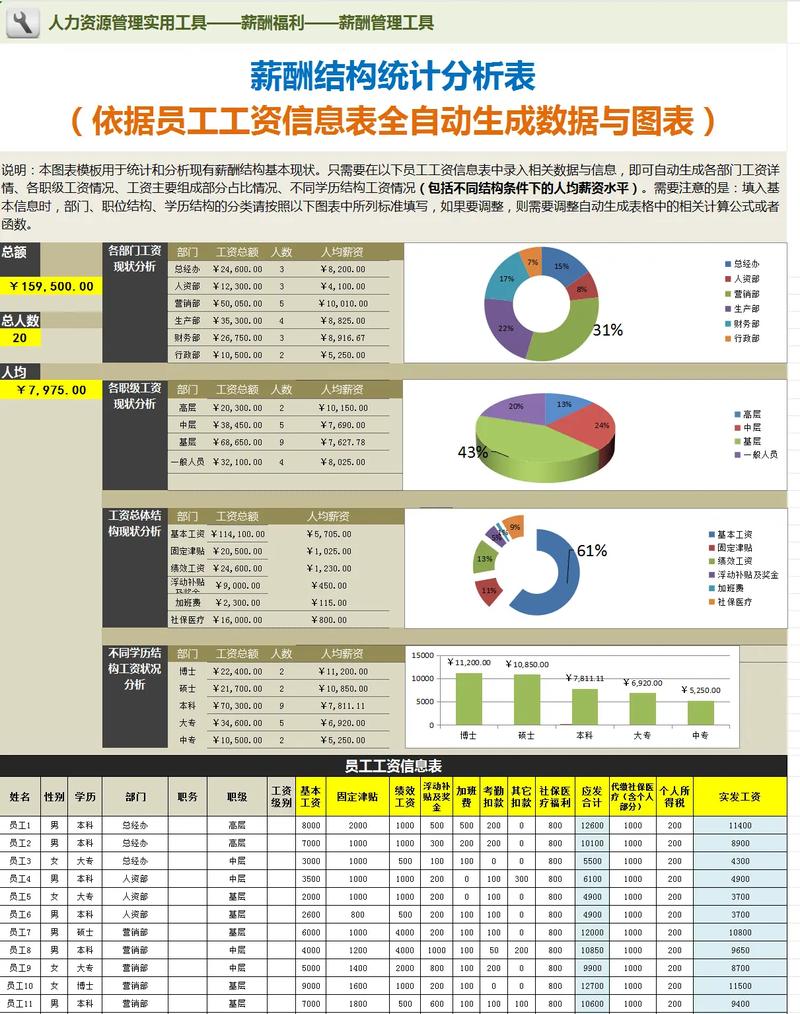 身体薪酬版本大全 从入门到精通的薪酬管理手册